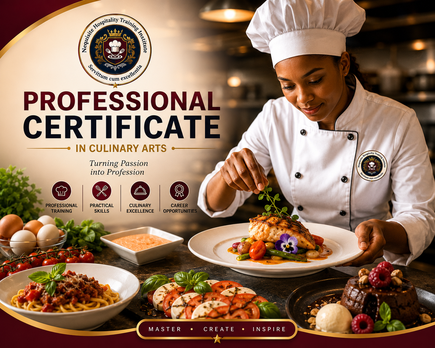 Professional Certificate in Culinary Arts