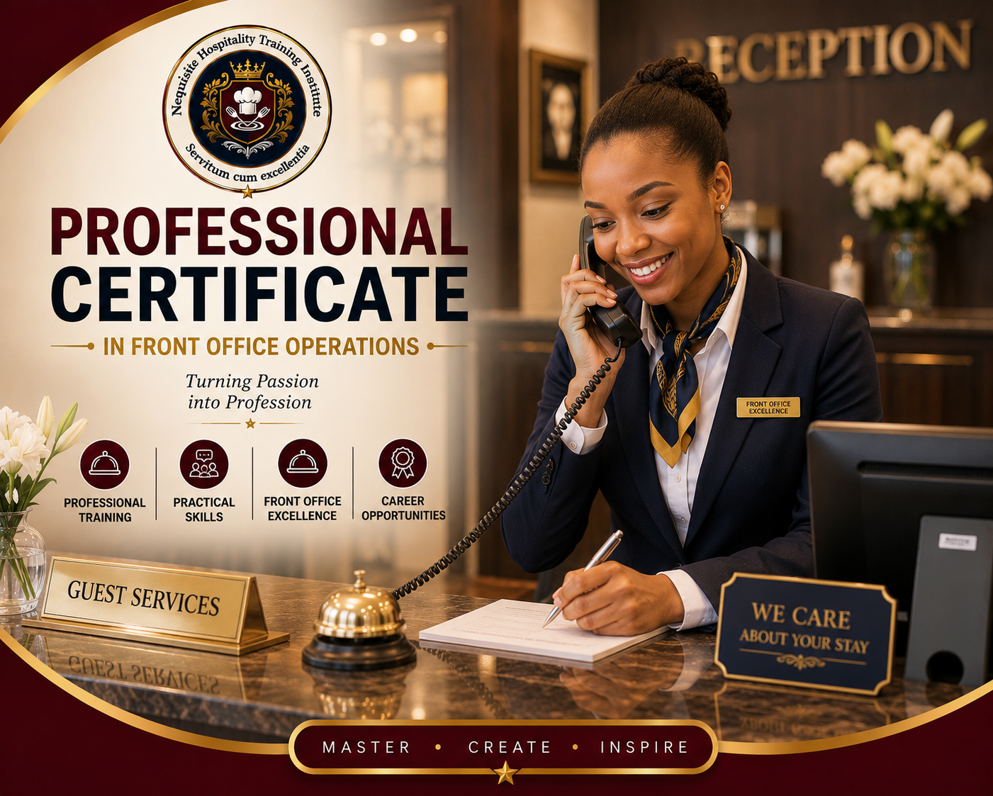 Professional Certificate in Front Office Operations
