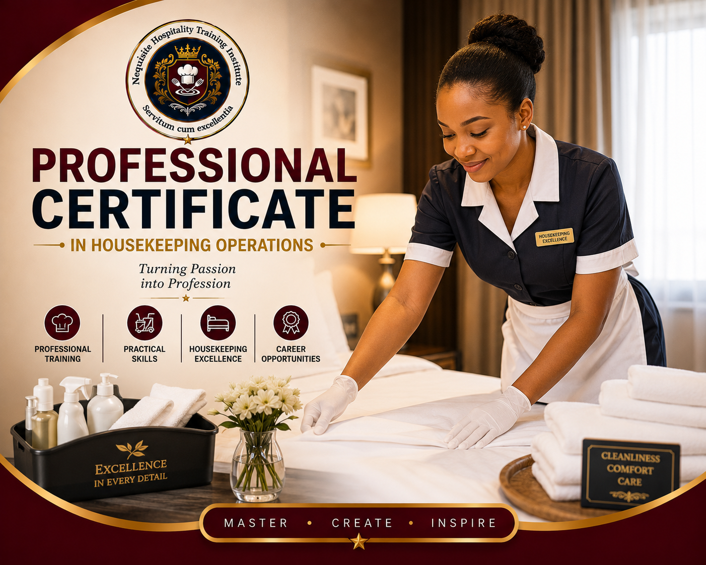 Professional Certificate in Housekeeping Operations